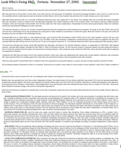 Bylinsky.  2000 (Nov. 27).